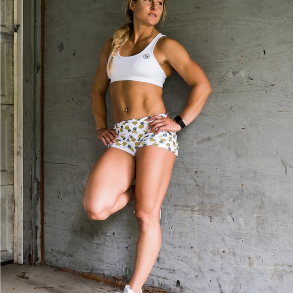 NWOT Savage Pineapple Express Spandex shorts, xsmall - Picture 3 of 7